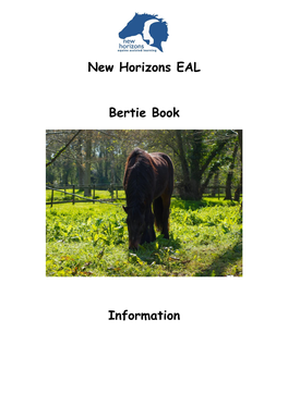 New Horizons EAL Bertie Book Information