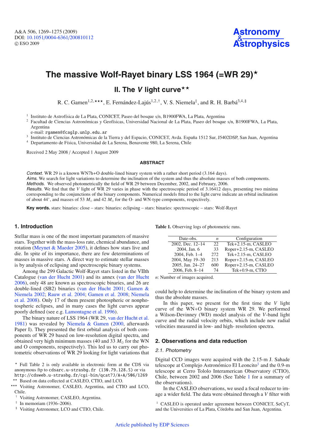 The Massive Wolf-Rayet Binary LSS 1964 (=WR 29) II