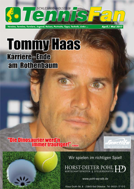 Tommy Haas Karriere - Ende Am Rothenbaum