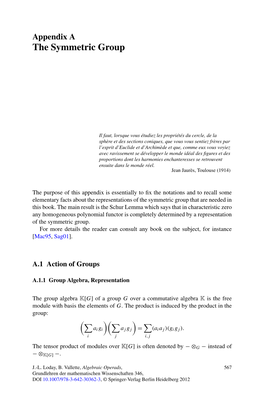 The Symmetric Group