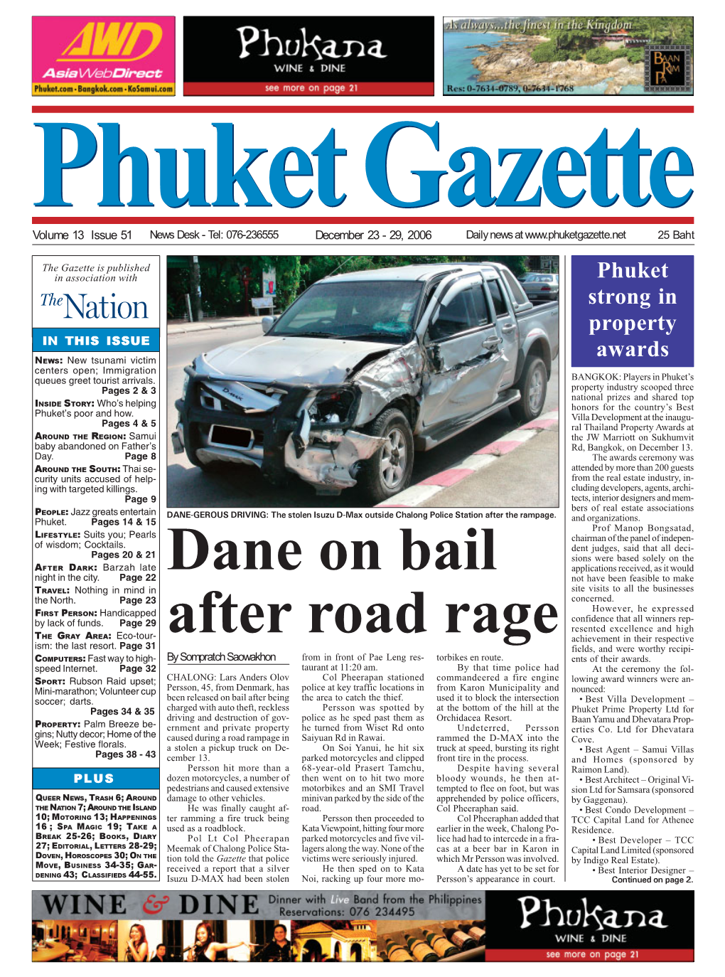 Phuket Strong in Property Awards