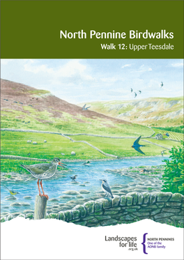 North Pennine Birdwalks Walk 12: Upper Teesdale the Birdwatchers Code of Conduct
