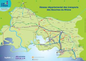 Réseau Départemental Des Transports Des Bouches-Du-Rhône Réseau