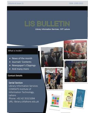Library Bulletin, November 2017