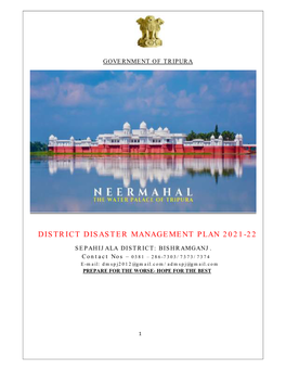 District Disaster Management Plan 2021-22