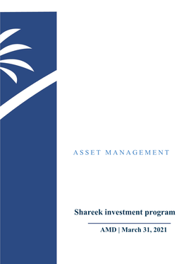 Shareek Investment Program