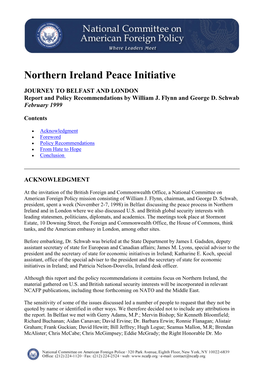 Northern Ireland Peace Initiative
