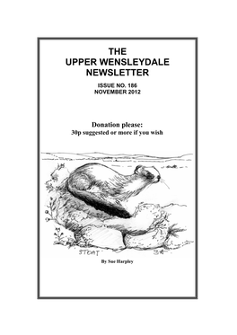 The Upper Wensleydale Newsletter Issue No