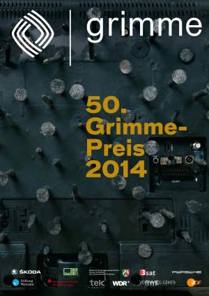 50. Grimme- Preis 201448