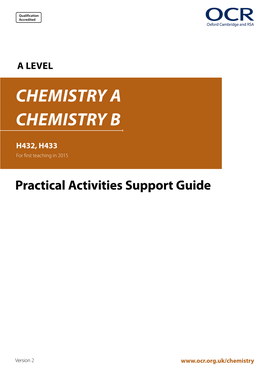 Practical Activities Support Guide
