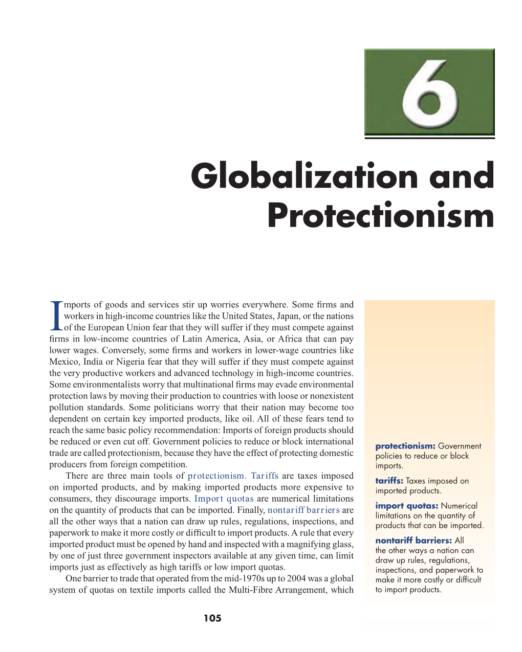 Globalization and Protectionism