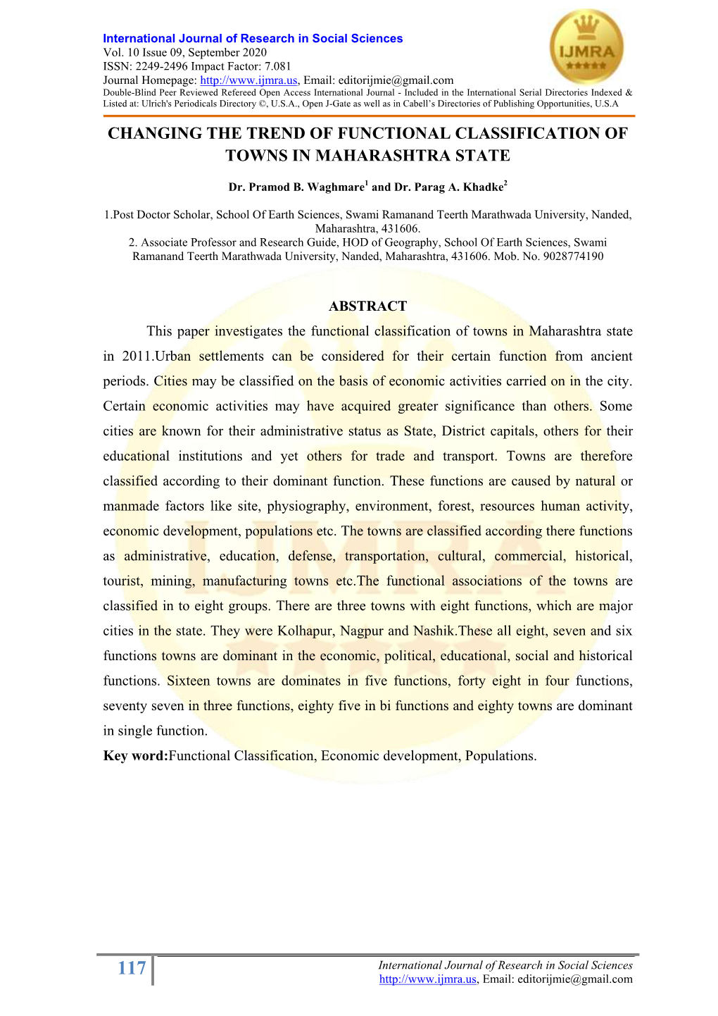 Download Full Length Paper