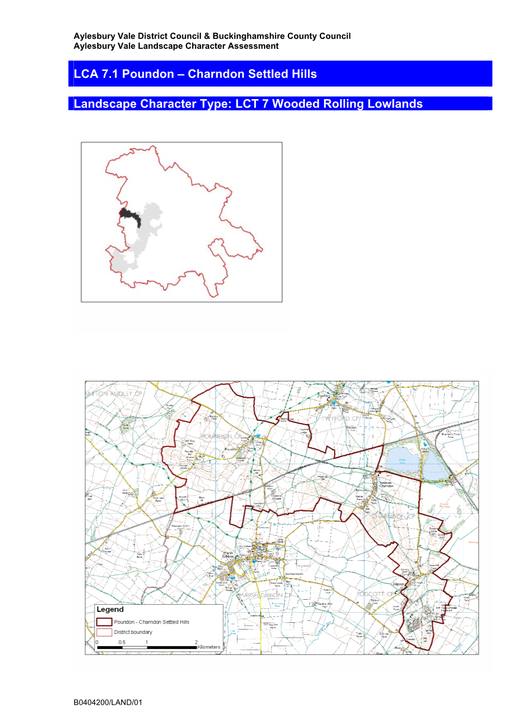 LCA 7.1 Pounden-Charndon Settled Hills Revised