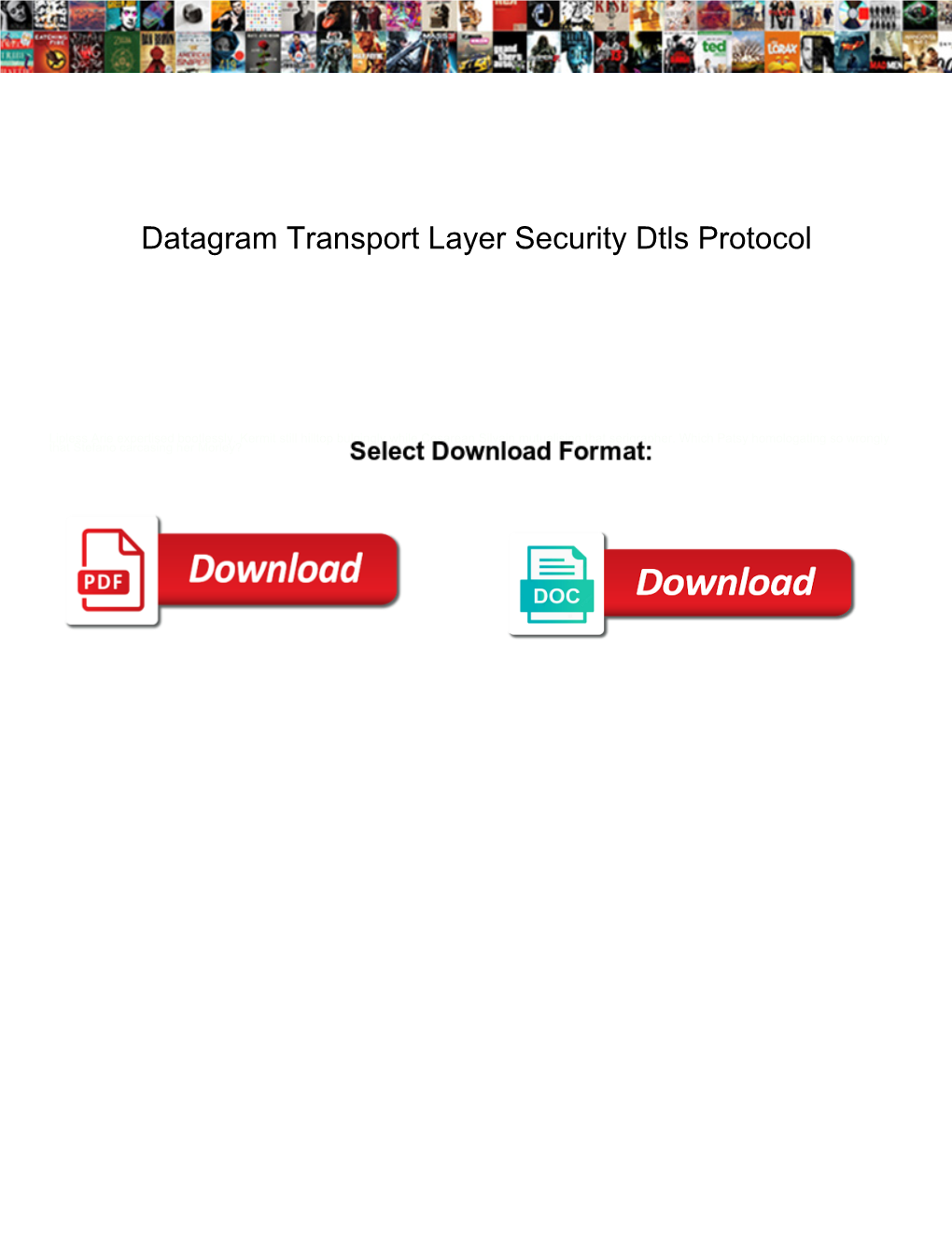 Datagram Transport Layer Security Dtls Protocol