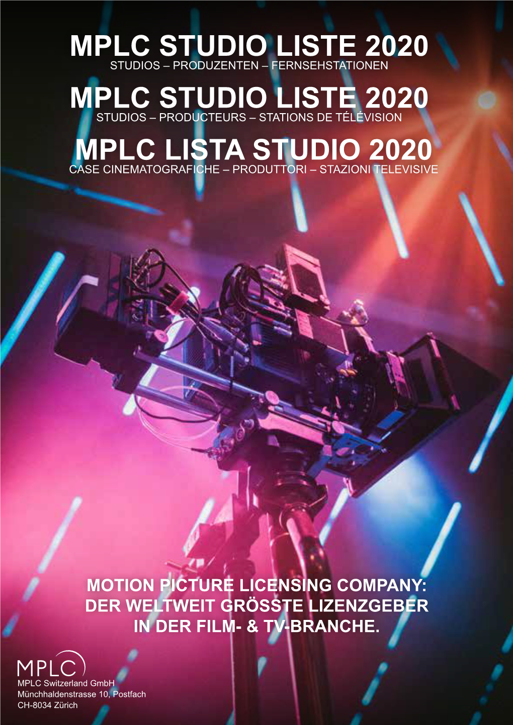 Mplc Studio Liste 2020