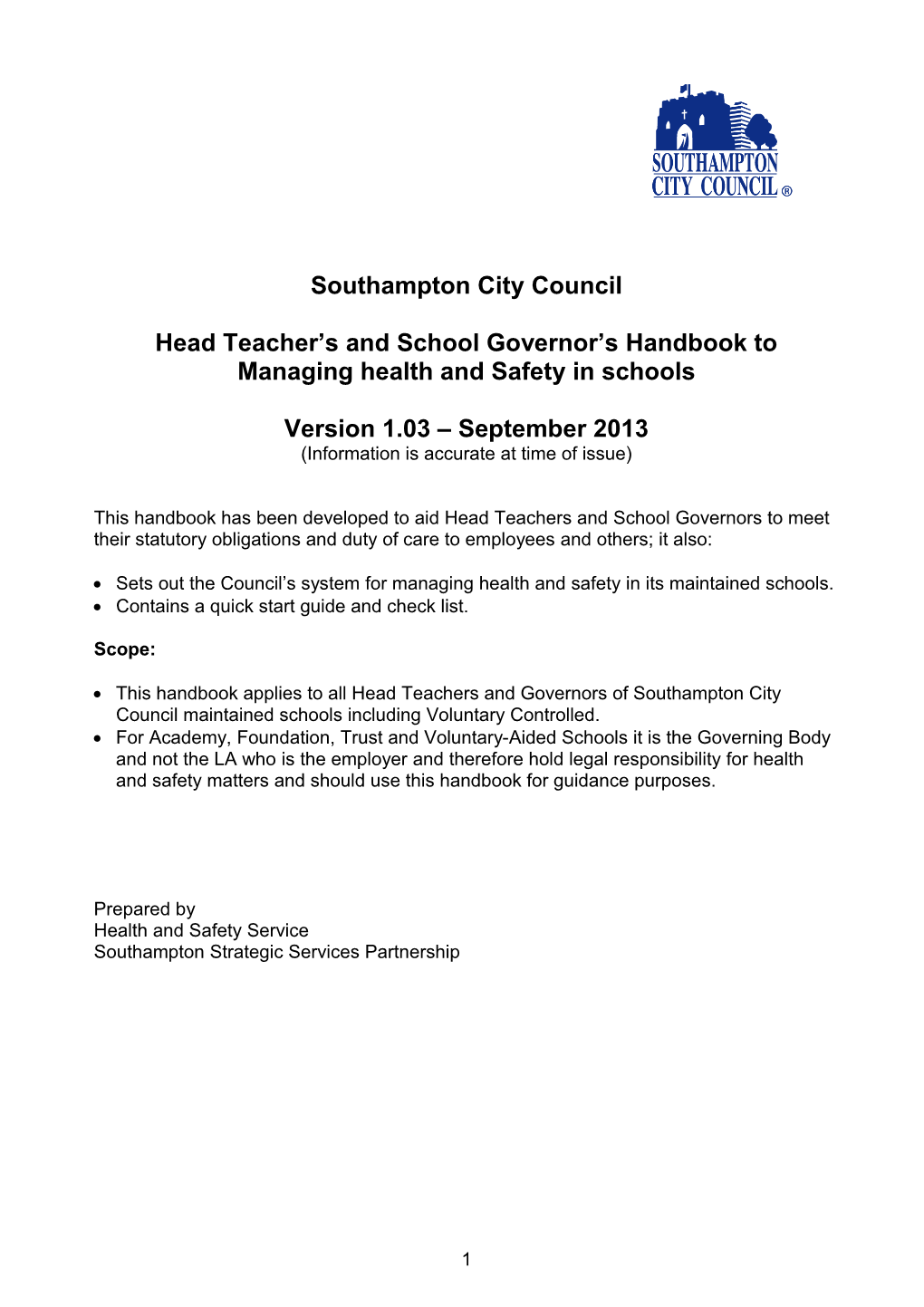 Southampton City Council s1