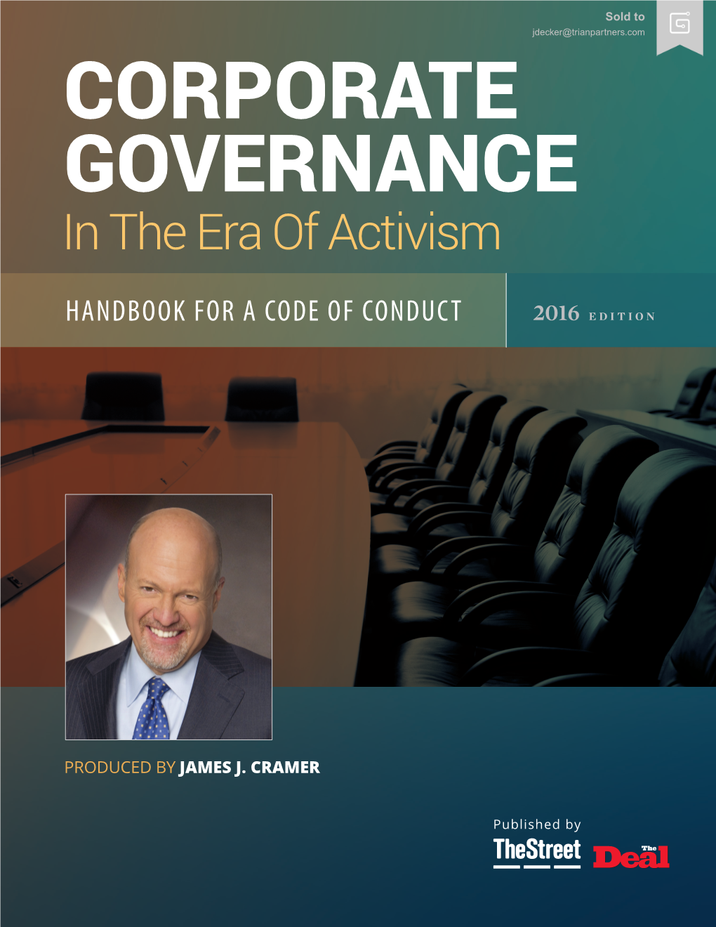 Corporate Governance Event, CHAPTER 5 Are Your Directors Clueless? How About Your CEO? Created and Produced by Jim Cramer, Founder PAGE 31 of Thestreet