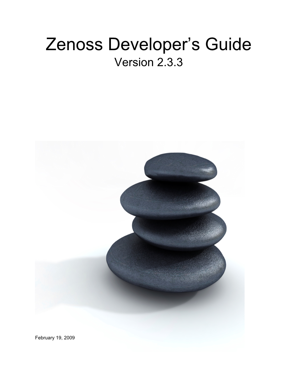 Zenoss Developer's Guide