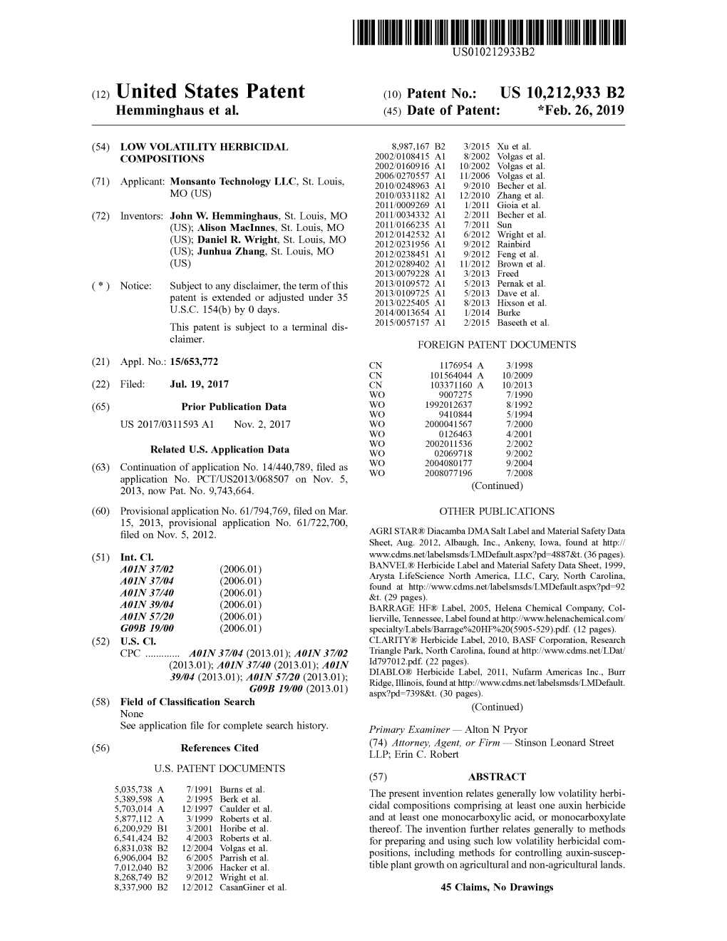 ( 12 ) United States Patent