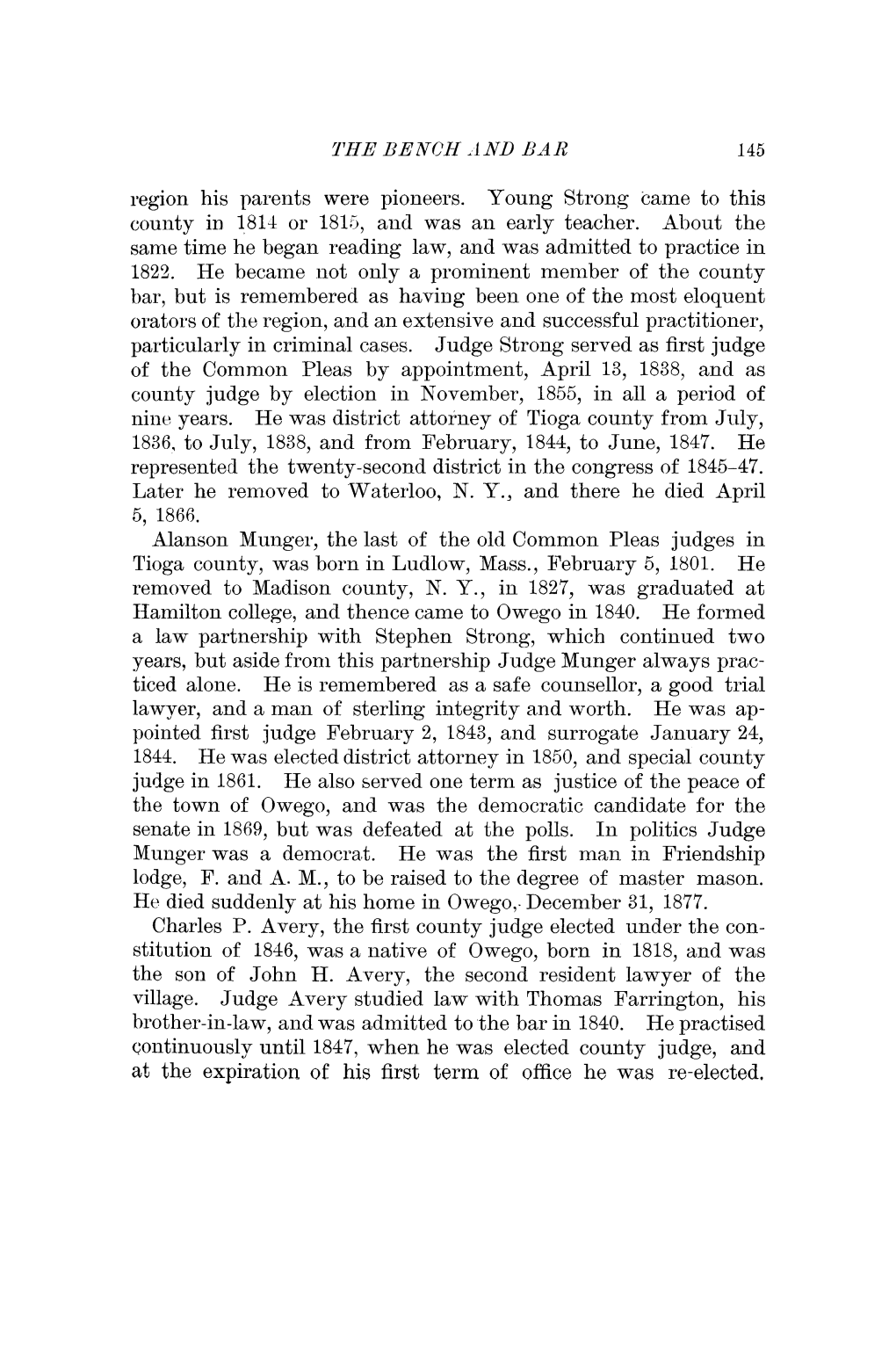 Young Strong Having Been One of February 5, 1801. February 2, 1843, and January 24