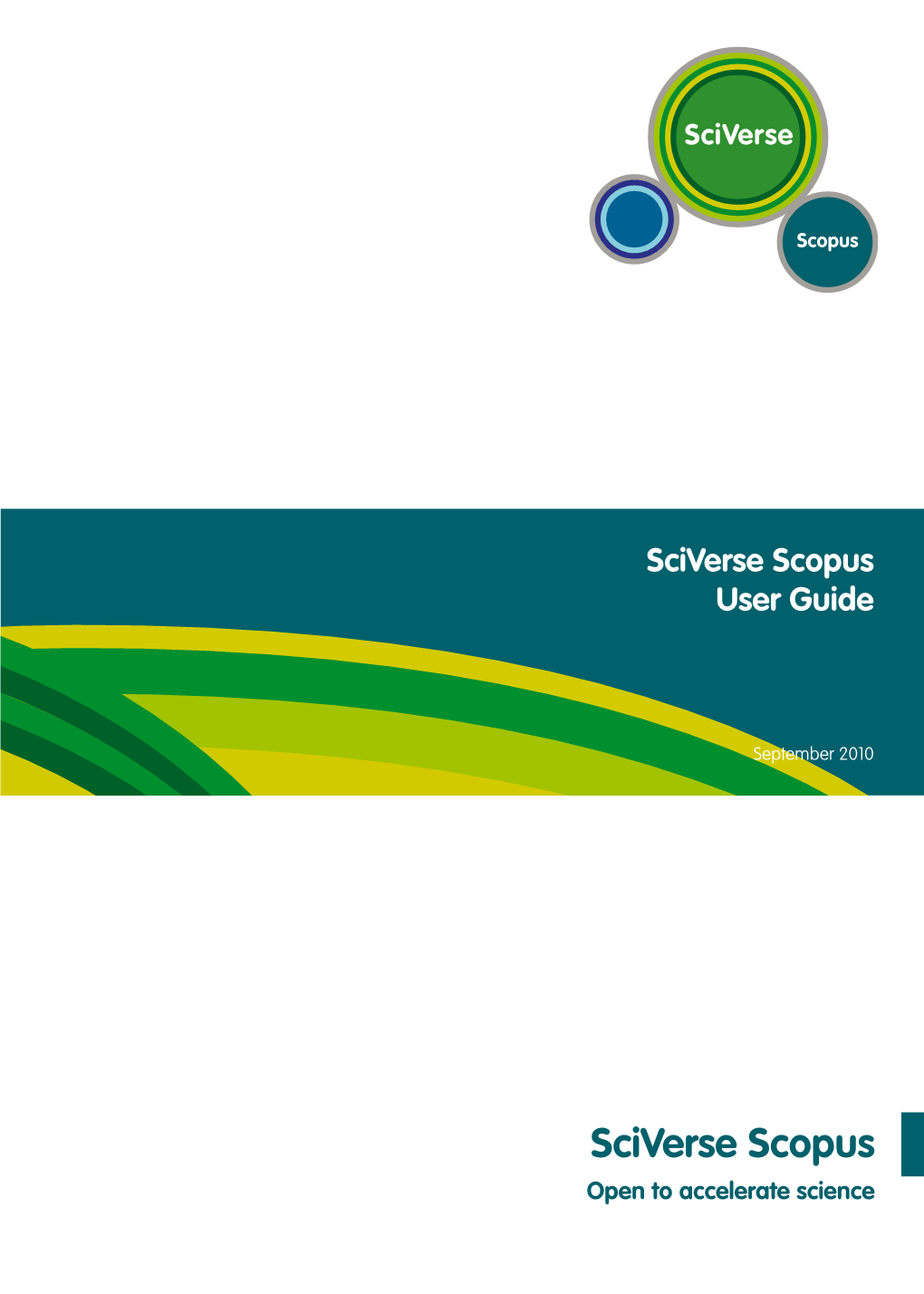 Sciverse Scopus User Guide