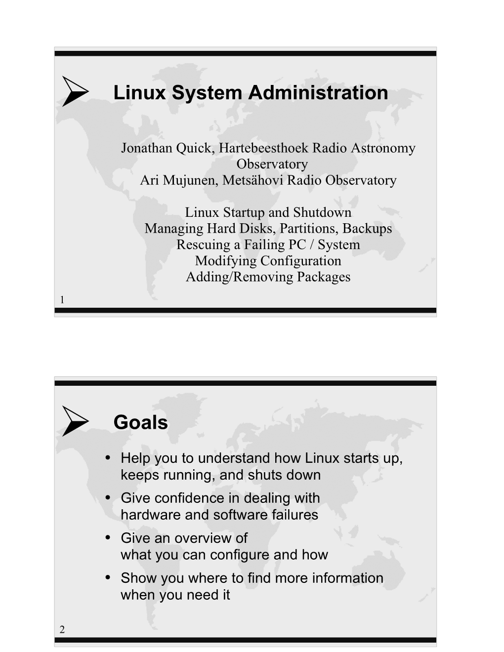 Linux System Administration