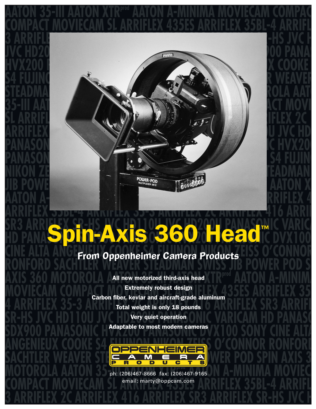 Spin-Axis 360 Head™