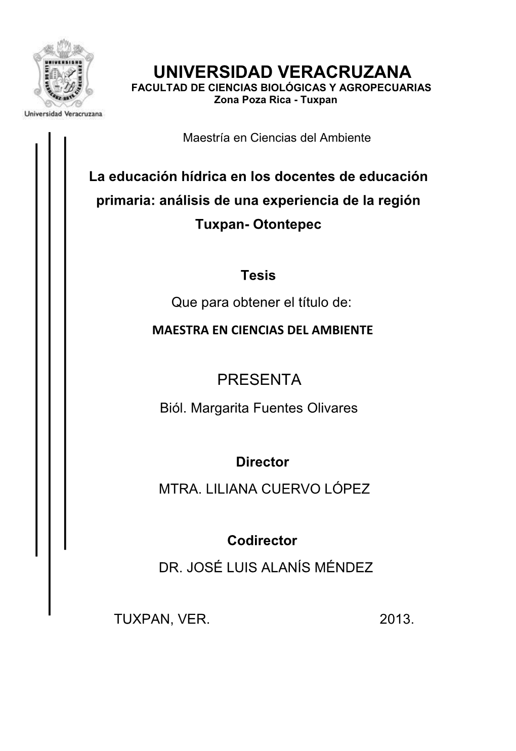 Análisis De Una Experiencia De La Región Tuxpan- Otontepec