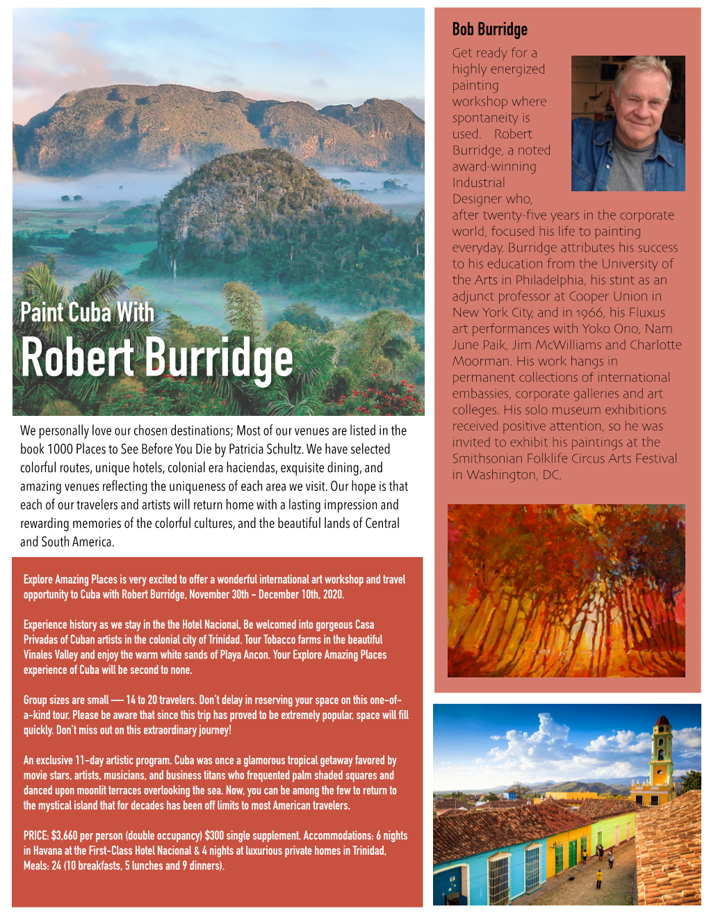 Paint Cuba with Robert Burridge