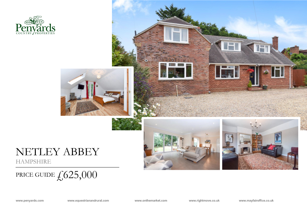 Netley Abbey Hampshire Price Guide £625,000