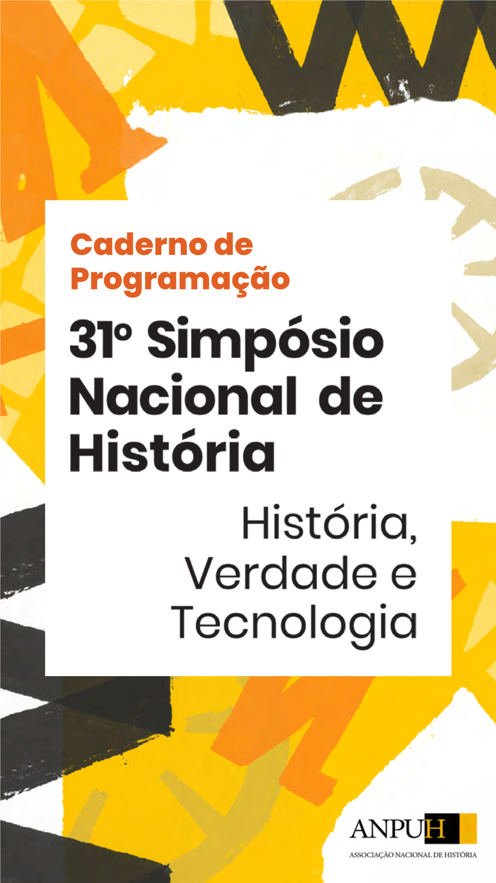 Caderno De Programação Do 31º Simpósio Nacional De História Da