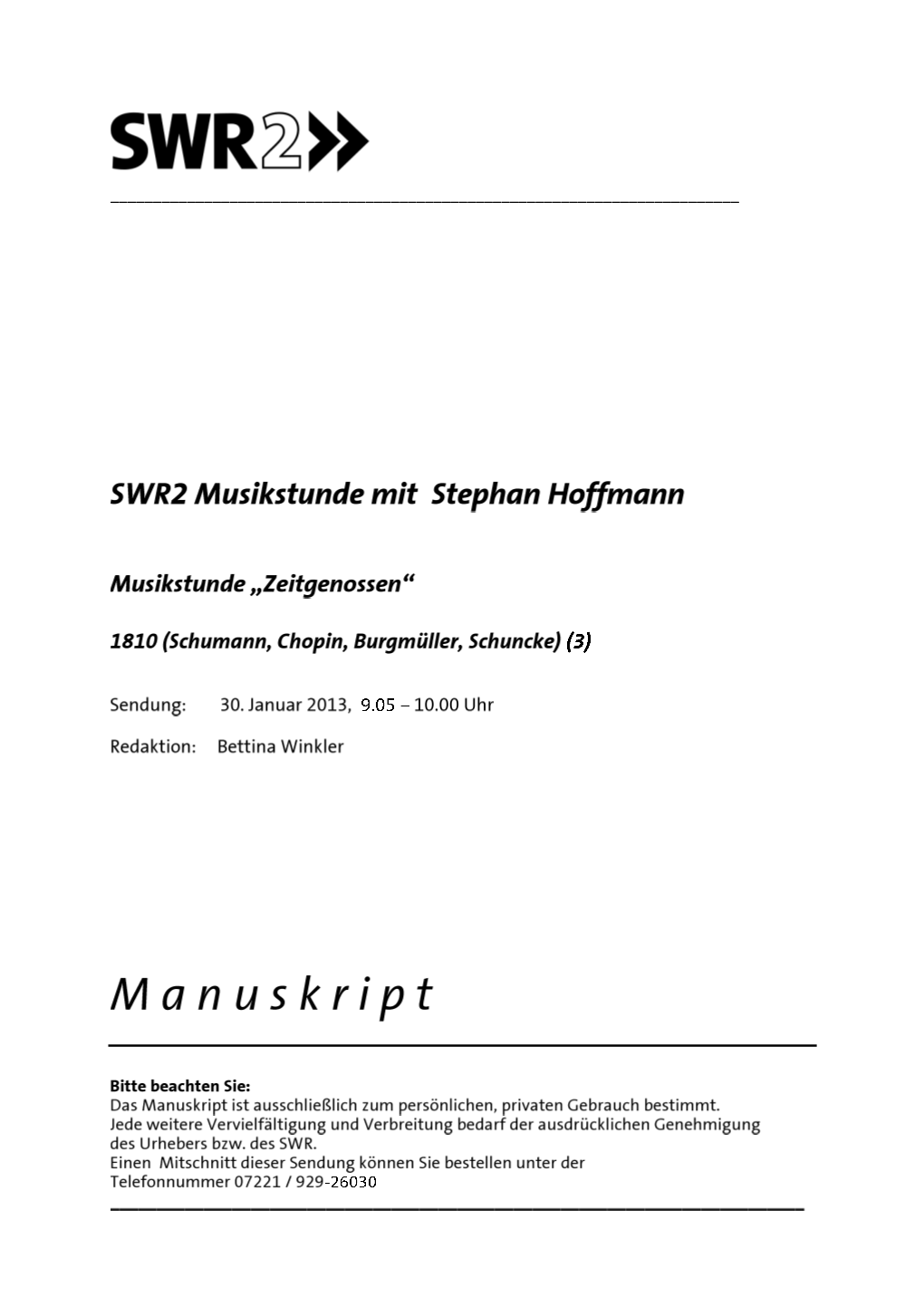 Swr2-Musikstunde-20130130.Pdf