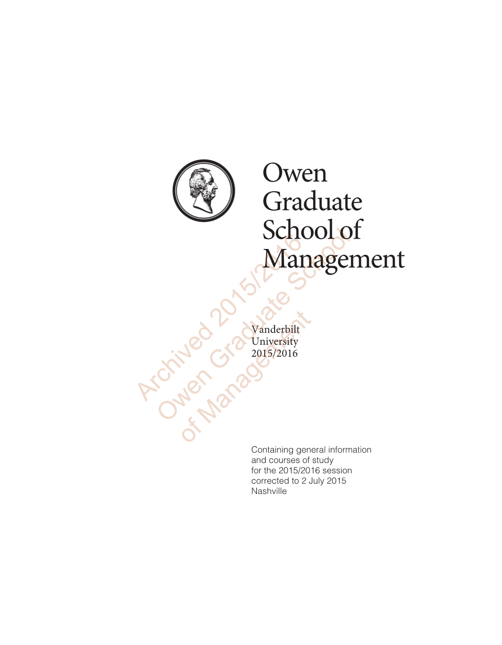 Owen Graduate School of Management School
