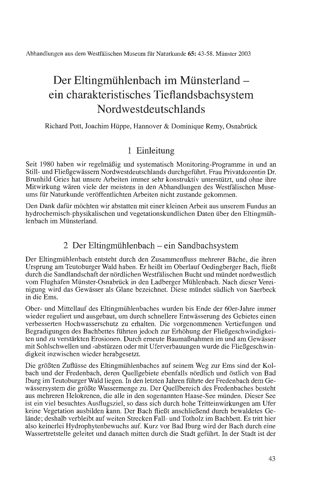 Abhandlungen Aus Dem Westfälischen Museum Für Naturkunde 65: 43-58