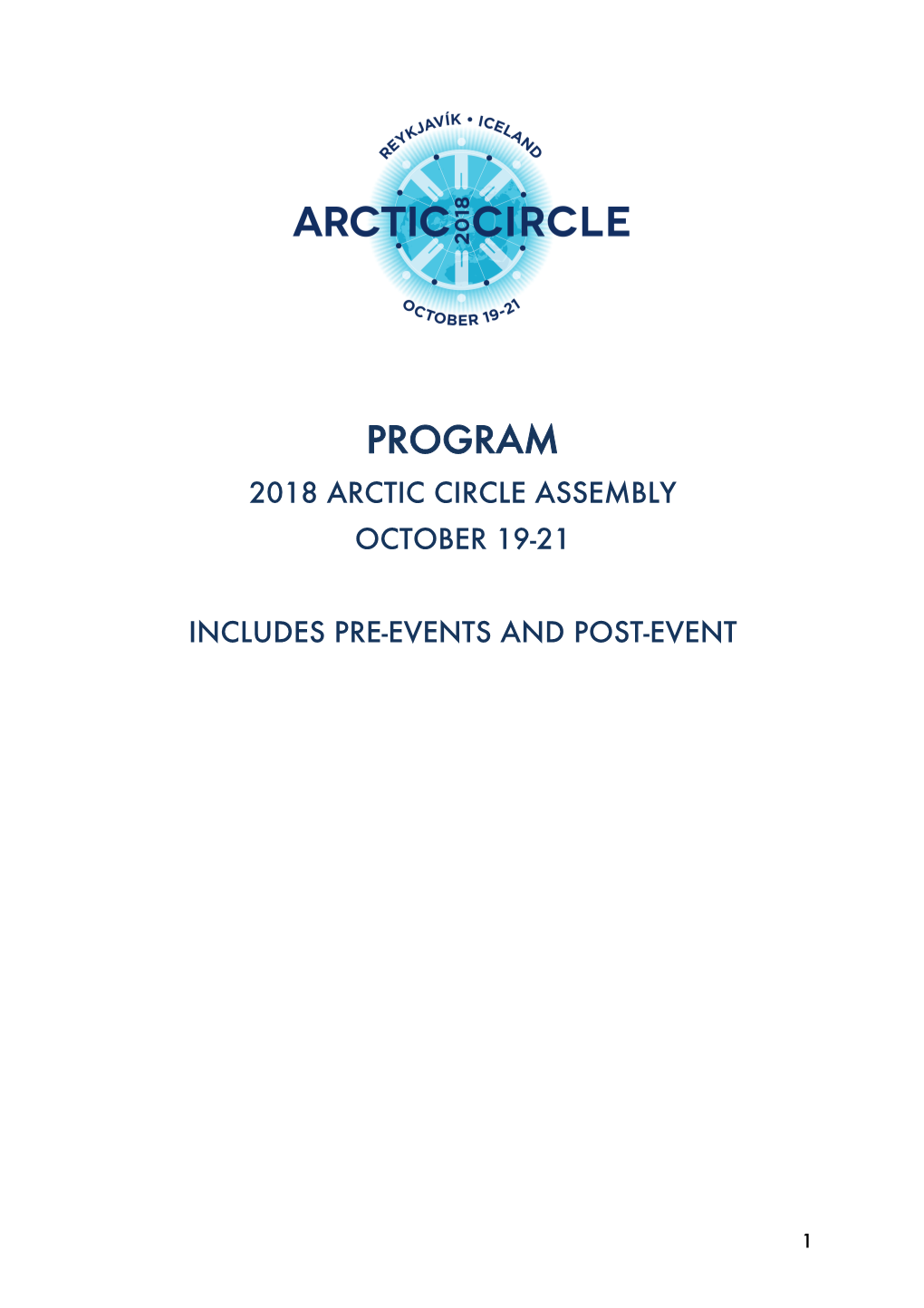 2018 Arctic Circle Assembly Program