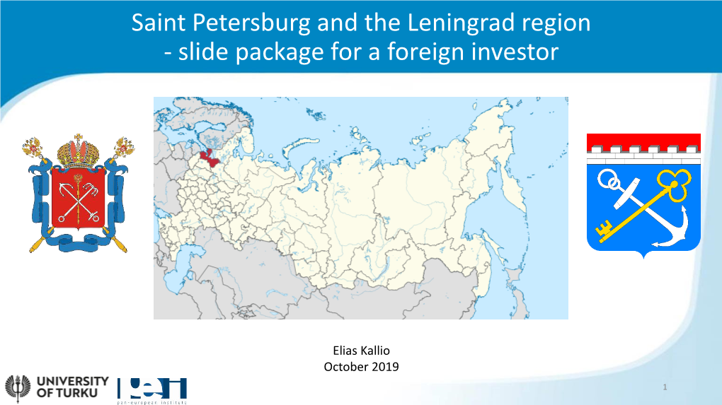 Saint Petersburg Leningrad Region