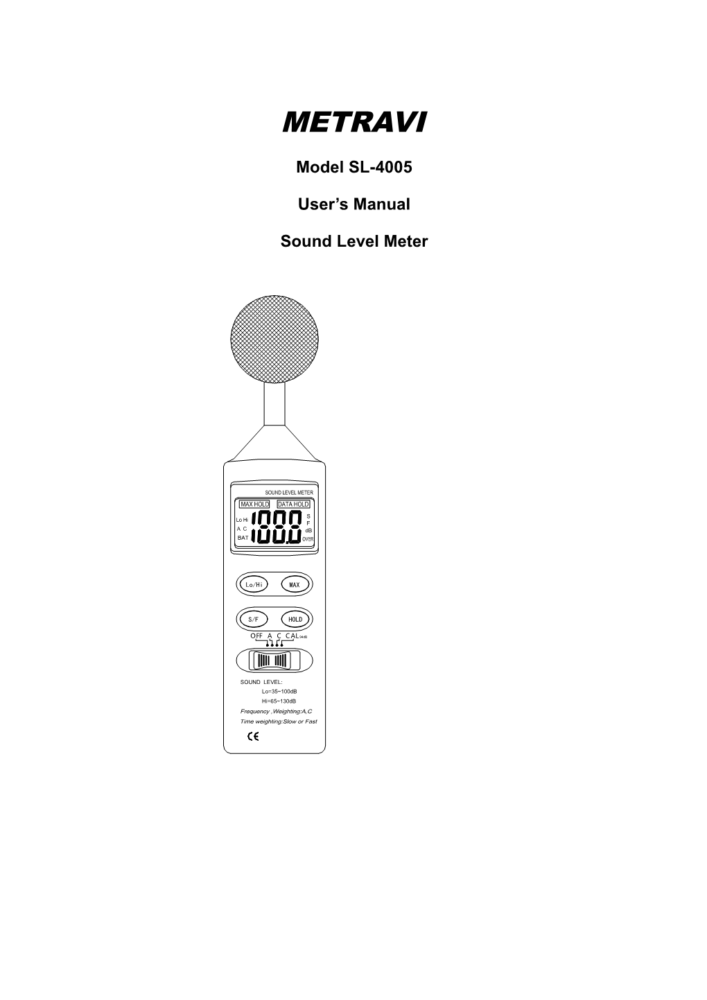 Sound Level Meter