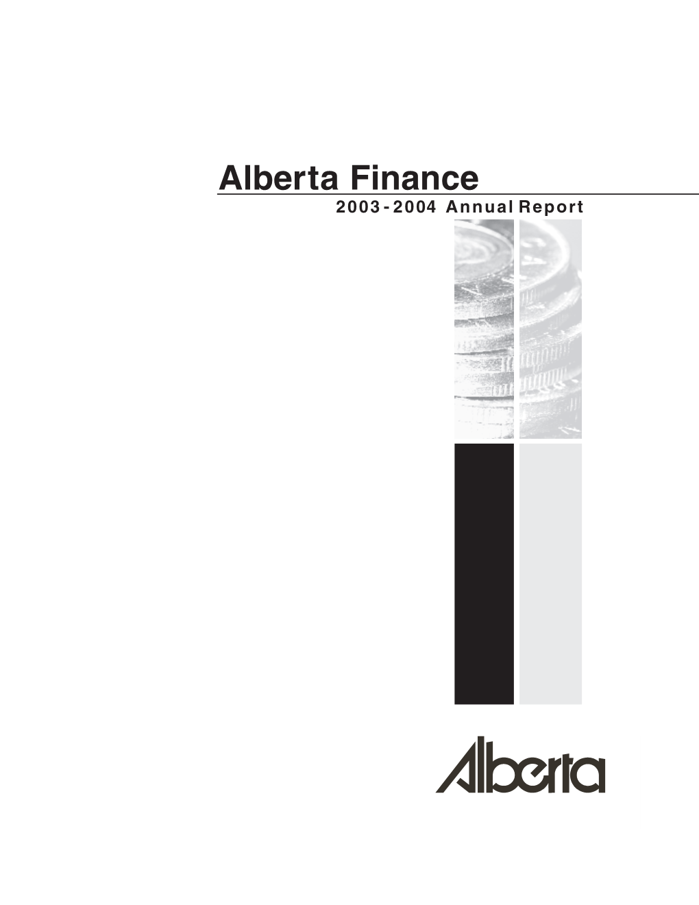 2003-04 Alberta Finance Annual Report