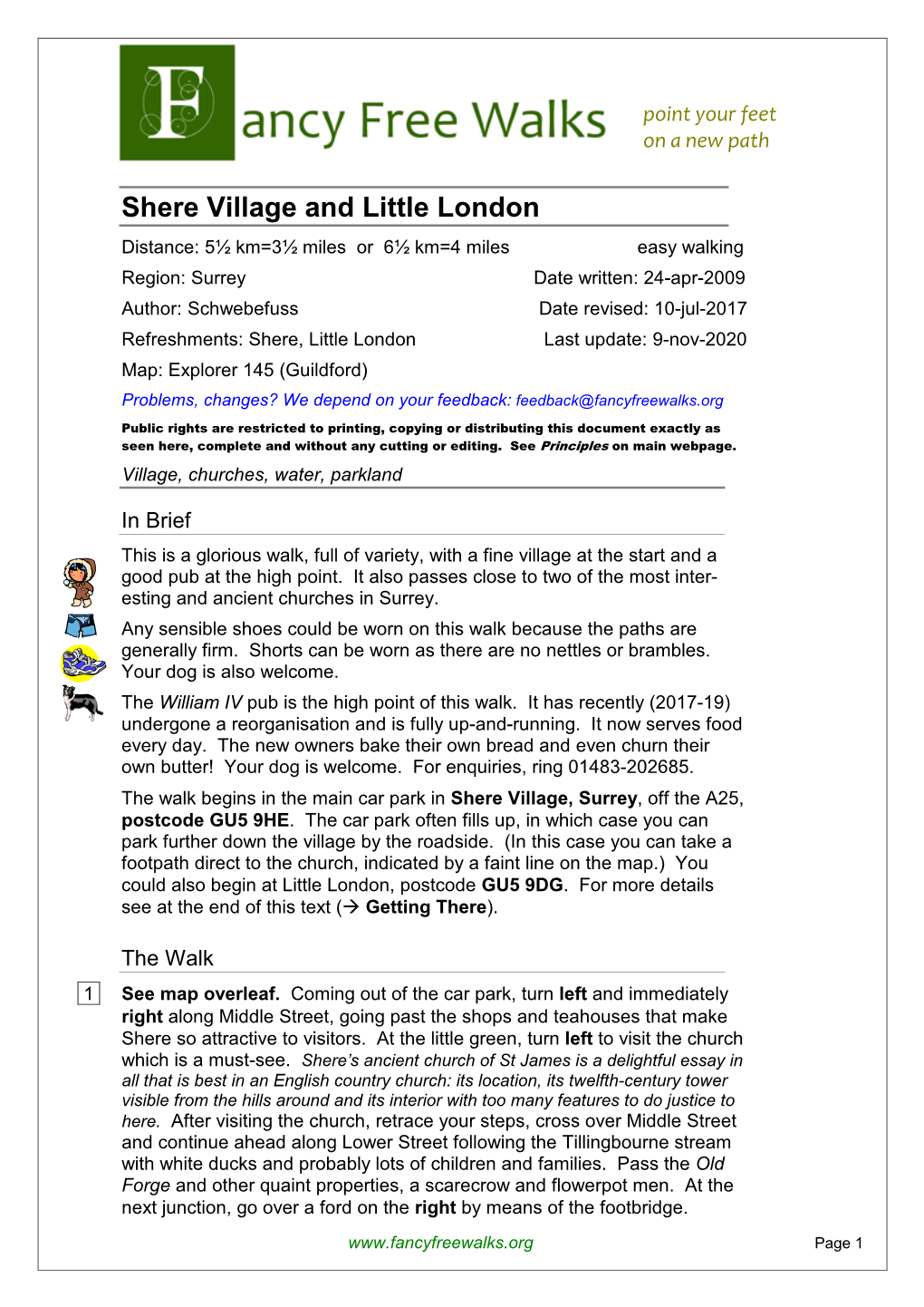 Shere Village and Little London