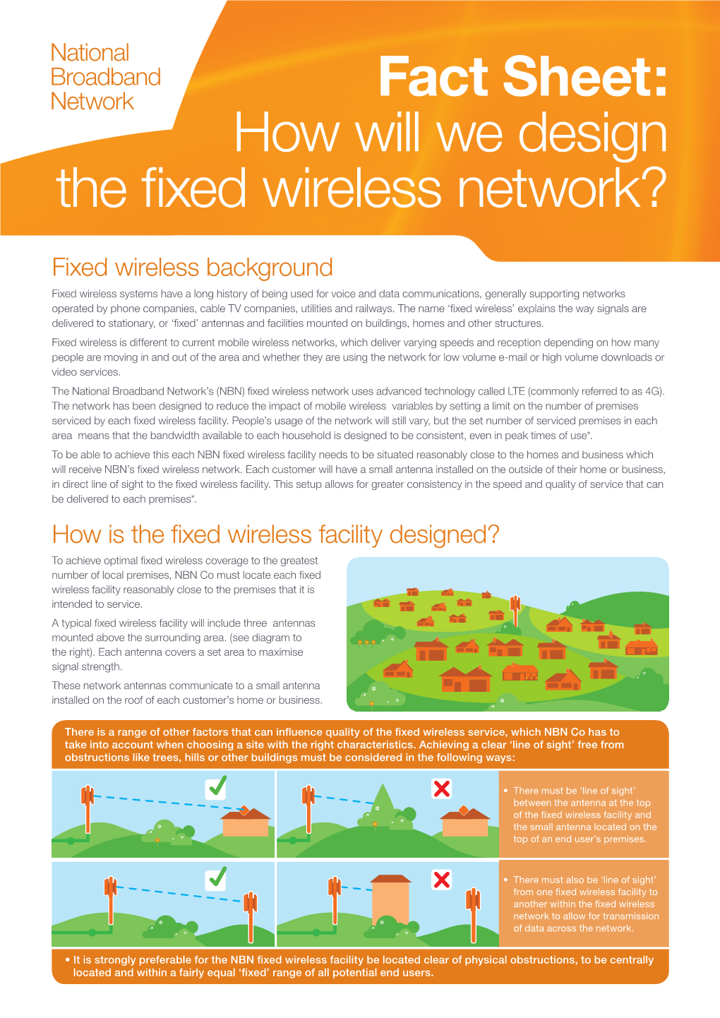 Site Acquisition Fact Sheet