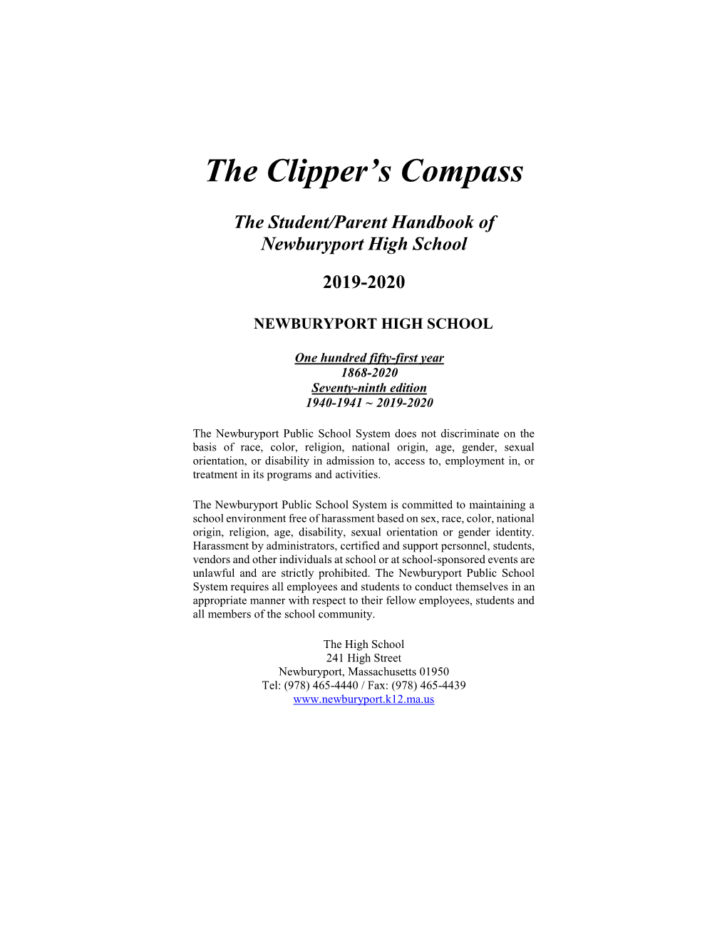 The Clipper's Compass