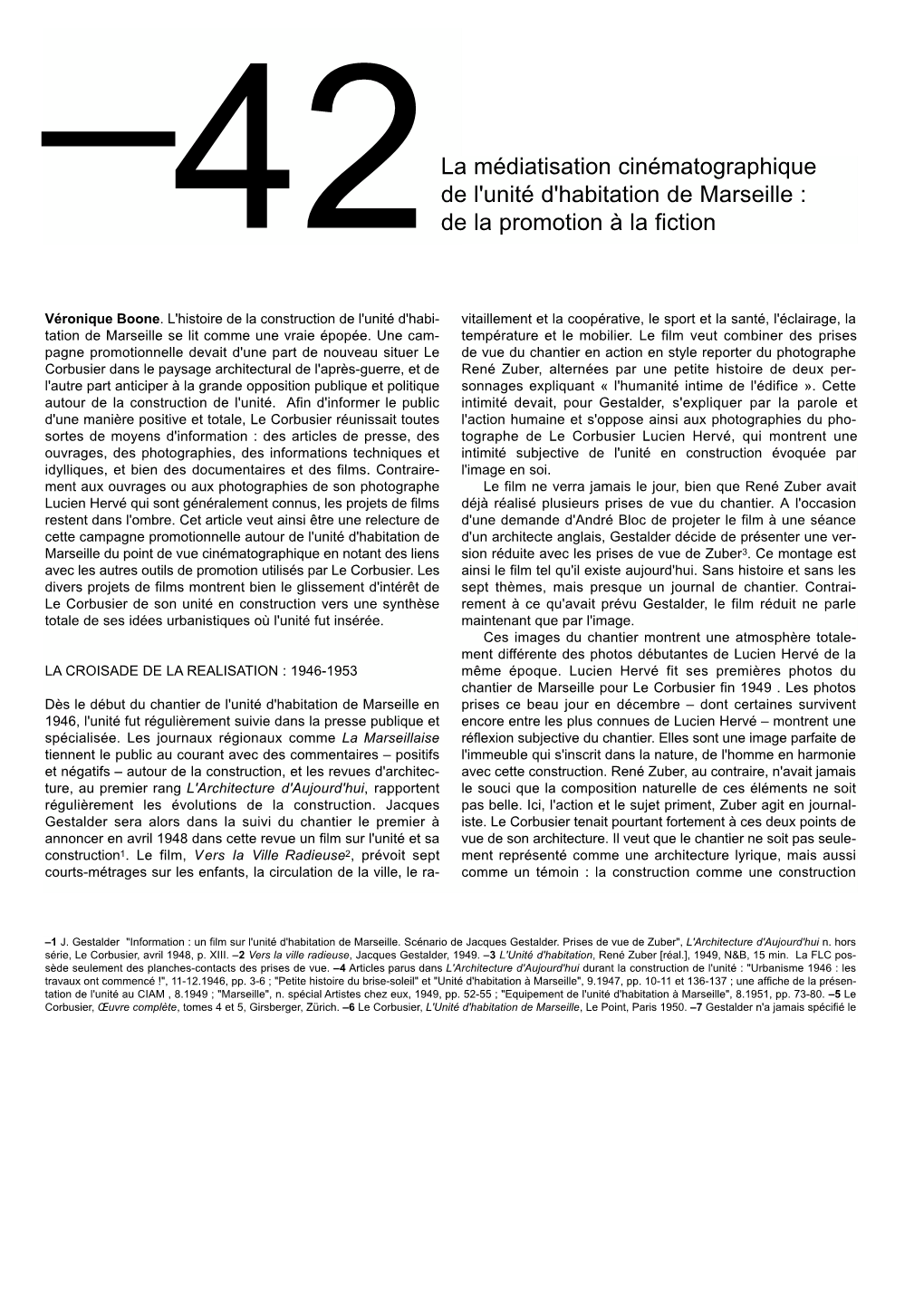 42La Médiatisation Cinématographique De L'unité D