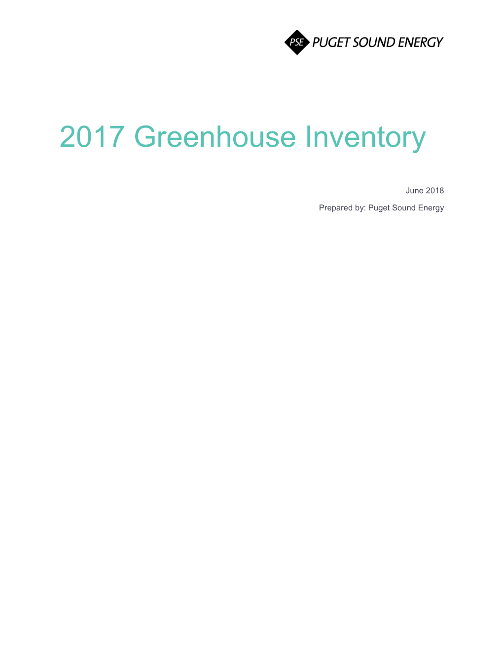 2017 Greenhouse Gas Inventory Tables and Figures