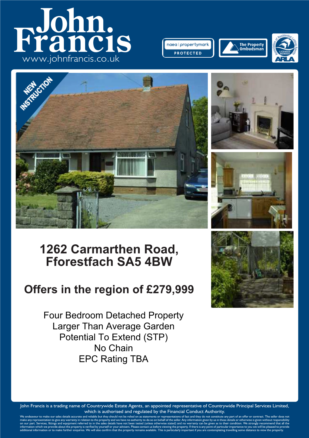 1262 Carmarthen Road, Fforestfach SA5 4BW