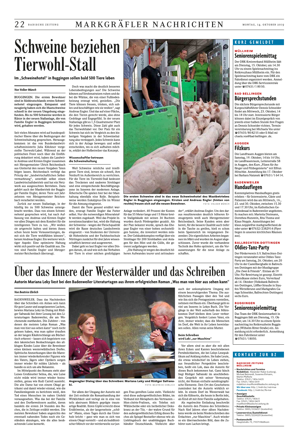 Schweine Beziehen Tierwohl-Stall