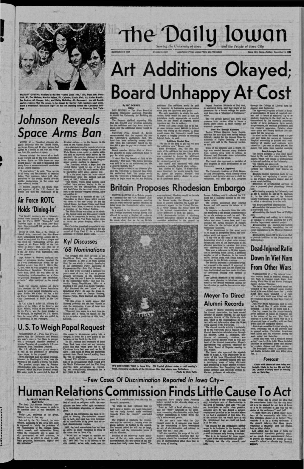 Daily Iowan (Iowa City, Iowa), 1966-12-09