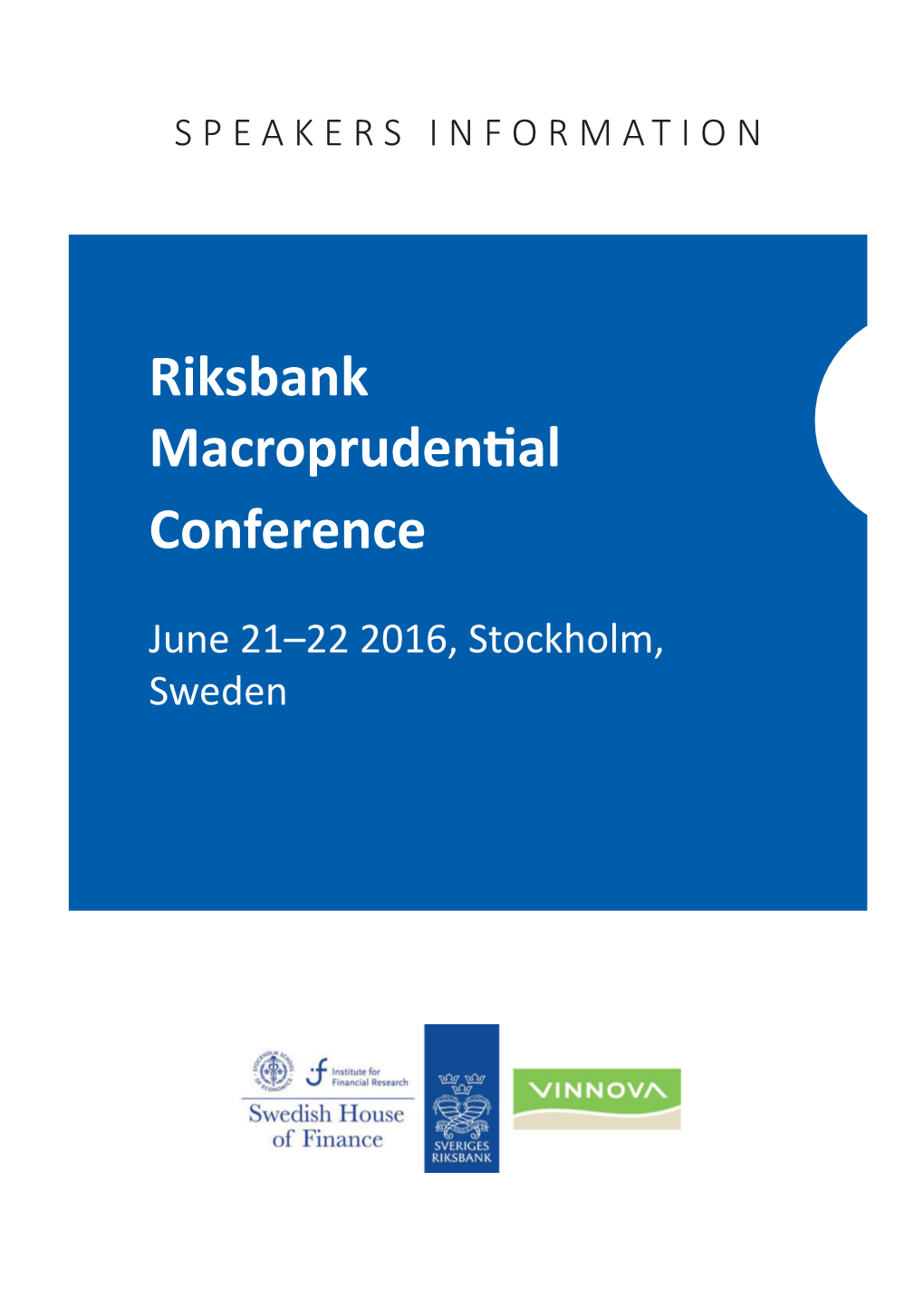 Riksbank Macroprudential Conference