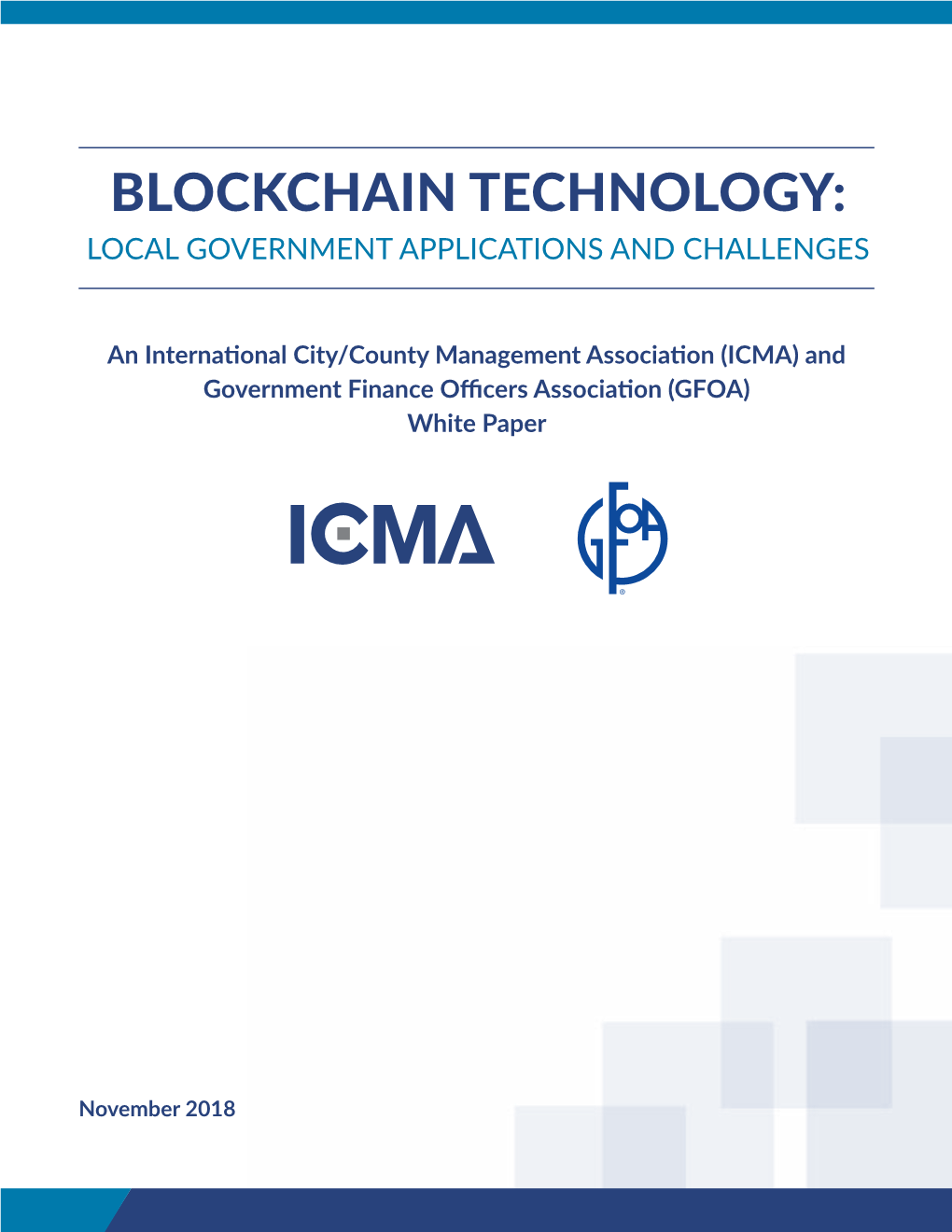 Blockchain Technology: Local Government Applications and Challenges