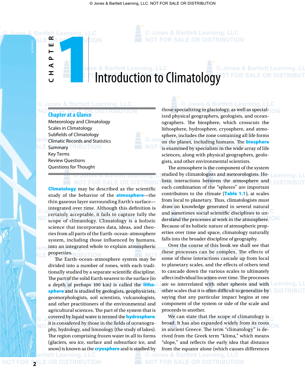 Introduction to Climatology