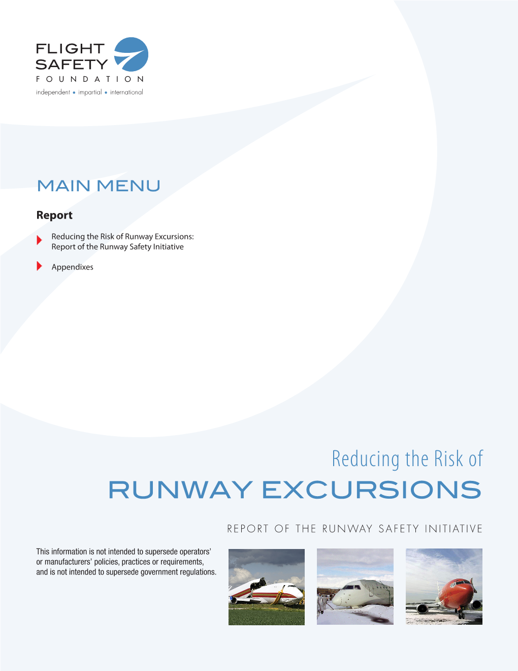 Reducing the Risk Runway Excursions